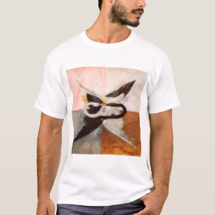 Hilma af Klint, De zwaan nr.24, Abstracte kunst T-shirt