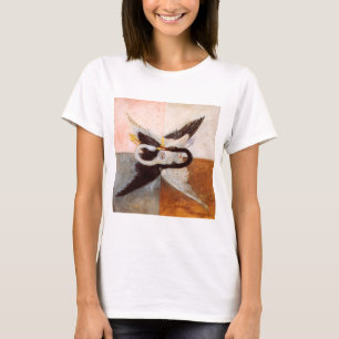 Hilma af Klint, De zwaan nr.24, Abstracte kunst T-shirt
