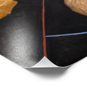 Hilma af Klint, De zwaan nr. 7, Abstracte kunst Foto Afdruk (Hoek)