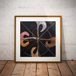 Hilma af Klint, De zwaan nr. 7, Abstracte kunst Foto Afdruk