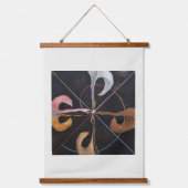 Hilma af Klint, De zwaan nr. 7, Abstracte kunst Hangend Wandkleed (Voorkant)