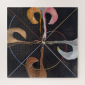 Hilma af Klint, De zwaan nr. 7, Abstracte kunst Legpuzzel (Horizontaal)