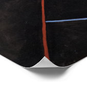 Hilma af Klint, De zwaan nr. 7, Abstracte kunst Poster (Hoek)