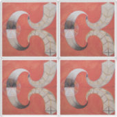 Hilma af Klint, De zwaan nr. 9, Abstracte kunst Sticker (Voorkant)
