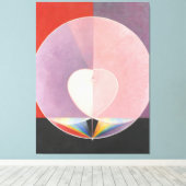 Hilma af Klint - Doves Canvas Afdruk (Insitu (Houten vloer))