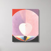 Hilma af Klint - Duiven Canvas Afdruk (Voorkant)