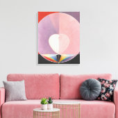 Hilma af Klint - Duiven Canvas Afdruk (Insitu (Woonkamer))