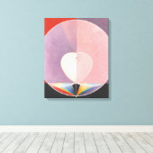 Hilma af Klint - Duiven Canvas Afdruk (Insitu (Houten vloer))