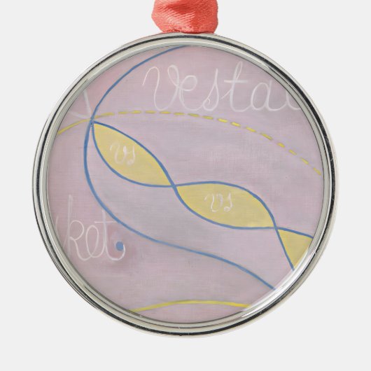 Hilma af Klint - Eros Series, nr. 2, 1907 Metalen Ornament (Voorkant)