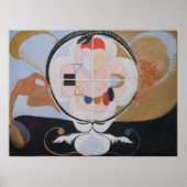 Hilma af Klint, Evolutie nr. 13, Abstracte kunst Poster (Voorkant)