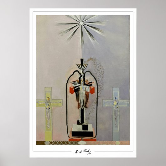 Hilma af Klint Fijne Kunst #128 Poster (Voorkant)