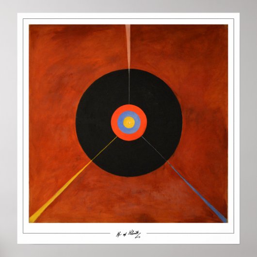 Hilma af Klint Fijne Kunst #59 Poster (Voorkant)
