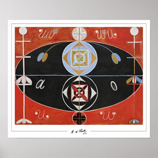 Hilma af Klint Fine Art #11 Poster (Voorkant)