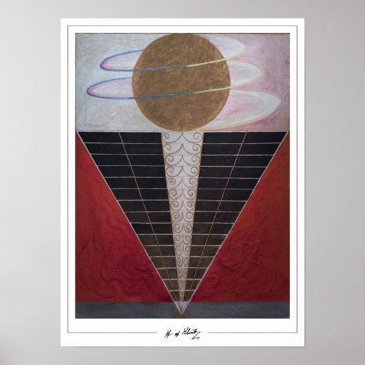 Hilma af Klint Fine Art #142 Poster (Voorkant)