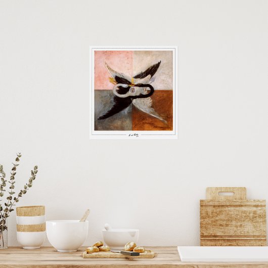 Hilma af Klint Fine Art #143 Poster (Keuken)