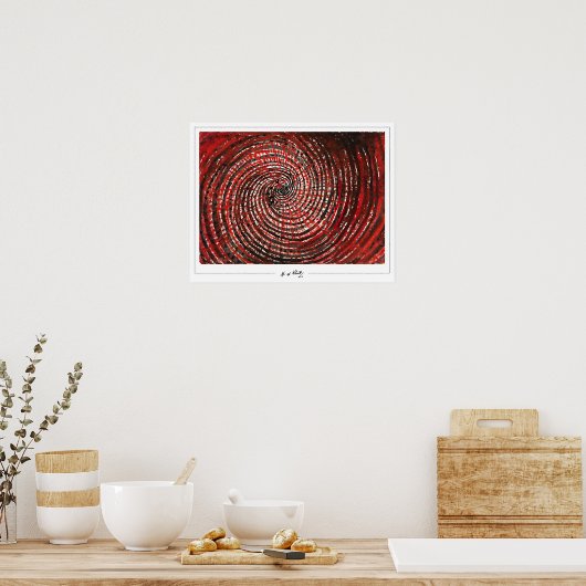 Hilma af Klint Fine Art #16 Poster (Keuken)