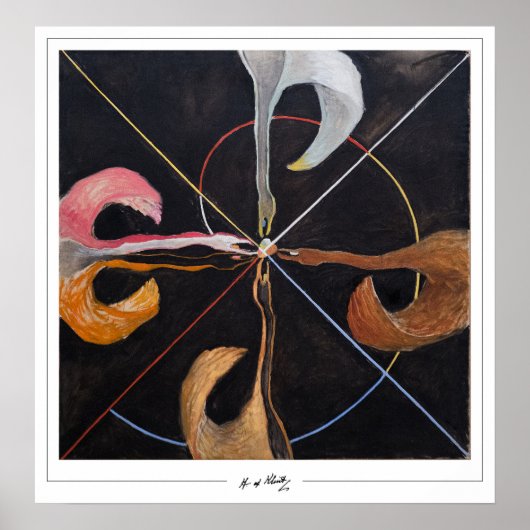 Hilma af Klint Fine Art #20 Poster (Voorkant)