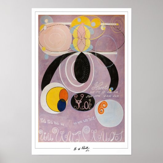Hilma af Klint Fine Art #41 Poster (Voorkant)