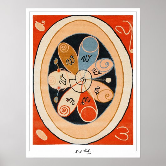 Hilma af Klint Fine Art #4 Poster (Voorkant)