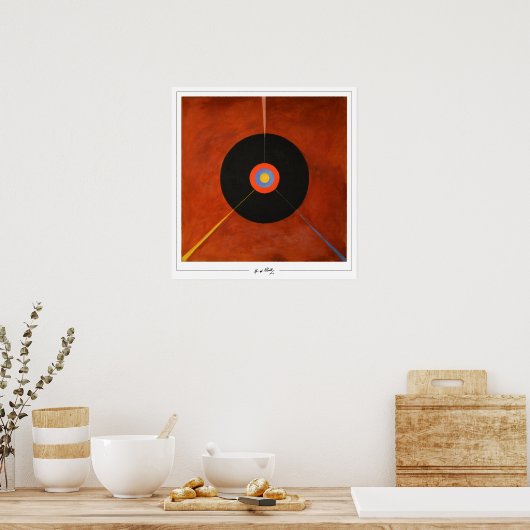 Hilma af Klint Fine Art #59 Poster (Keuken)