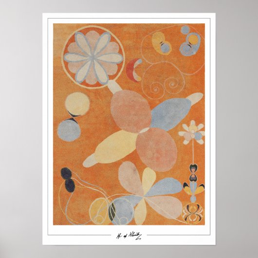 Hilma af Klint Fine Art #5 Poster (Voorkant)