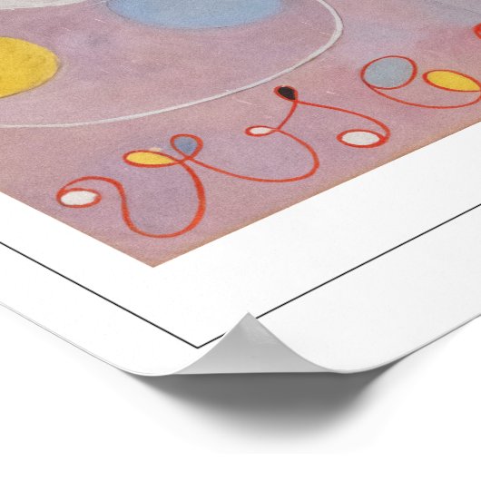 Hilma af Klint Fine Art #90 Poster (Hoek)