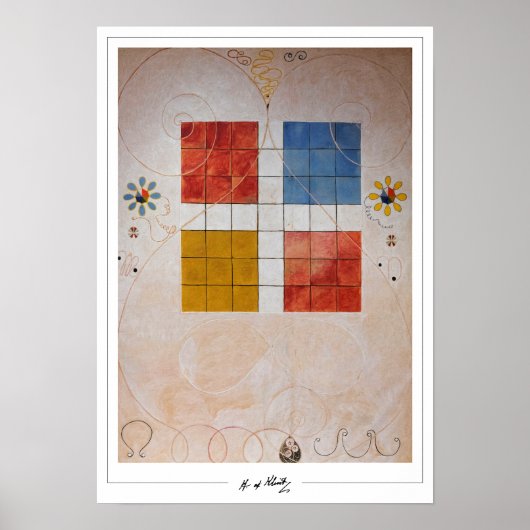 Hilma af Klint Fine Art #91 Poster (Voorkant)