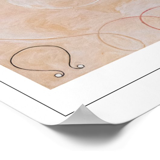 Hilma af Klint Fine Art #91 Poster (Hoek)