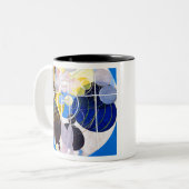 Hilma af Klint Group III Tweekleurige Koffiemok (Voorkant links)