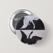 Hilma af Klint Group IX SUW the Swan Ronde Button 5,7 Cm (Voorkant /achterkant)