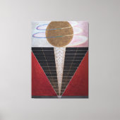 Hilma af Klint - Group X, No. 2, Altarpiece Canvas Afdruk (Voorkant)