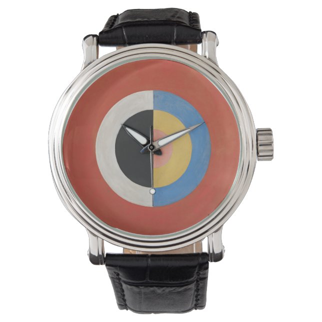 hilma af klint groupixsuwtheswan horloge (Voorkant)