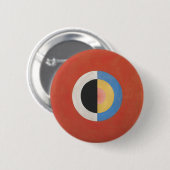 hilma af klint groupixsuwtheswan ronde button 5,7 cm (Voorkant /achterkant)