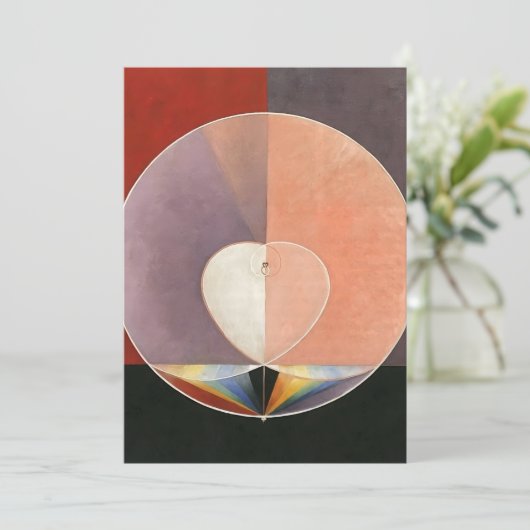 hilma af klint kaart (Staand voorkant)