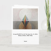 Hilma af Klint kaart (Achterkant)