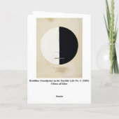 Hilma af Klint-kaart Bedankkaart (Achterkant)