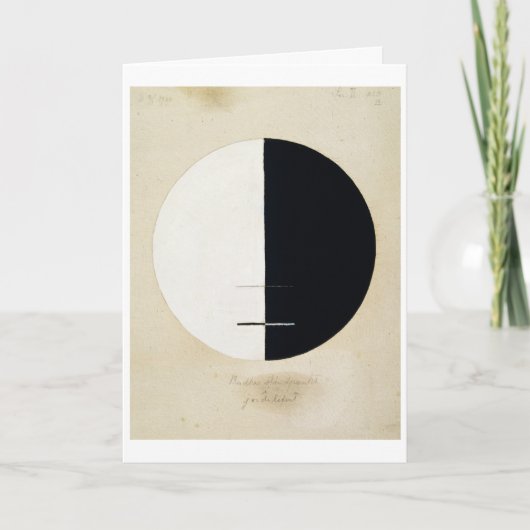 Hilma af Klint-kaart Bedankkaart (Voorkant)