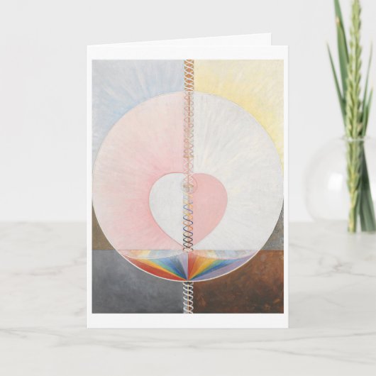 Hilma af Klint-kaart Bedankkaart (Voorkant)