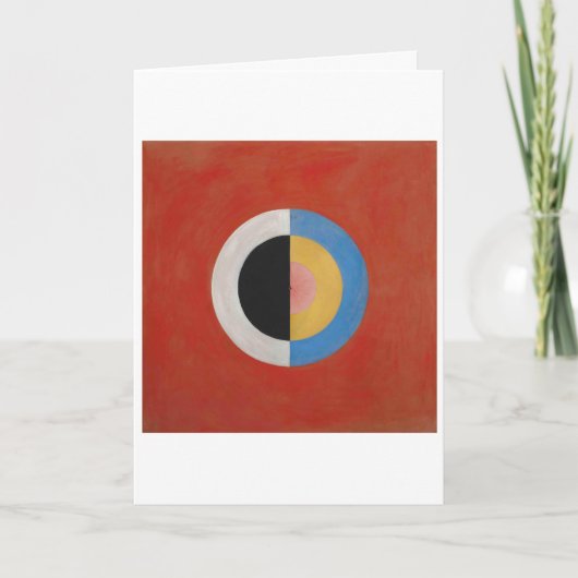 Hilma af Klint-kaart Bedankkaart (Voorkant)