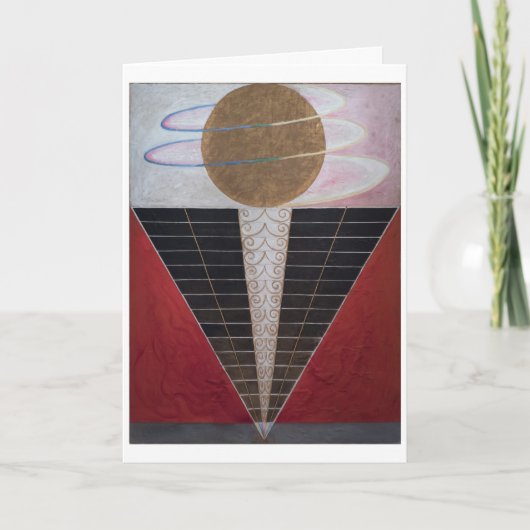 Hilma af Klint-kaart Bedankkaart (Voorkant)