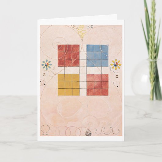 Hilma af Klint-kaart Bedankkaart (Voorkant)