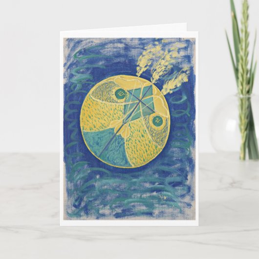 Hilma af Klint-kaart Bedankkaart (Voorkant)