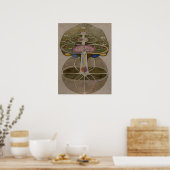 Hilma Af Klint, Kennisboom Nr. 1 Abstracte Kunst Poster (Keuken)