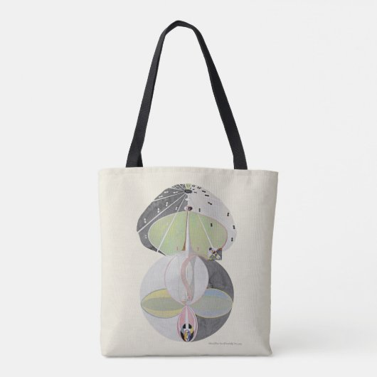 Hilma af Klint - Kennisboom, Nr. 5 Tote Bag (Achterkant)