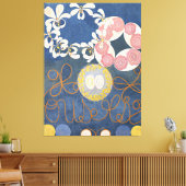 Hilma af Klint - Kindergroep Canvas Afdruk (Insitu (Woonkamer))