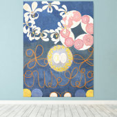 Hilma af Klint - Kindergroep Canvas Afdruk (Insitu (Houten vloer))