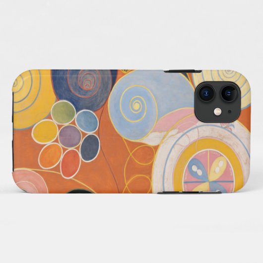 Hilma af klint kussen Case-Mate iPhone case (Achterkant (horizontaal))