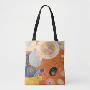 Hilma af klint kussen tote bag
