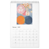 Hilma af Klint, Moderne Schilderijen Kalender (Feb 2027)
