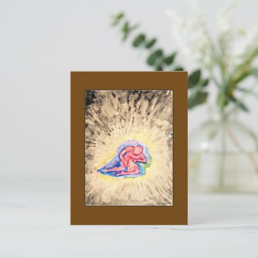 Hilma af Klint - Moeder en kind Briefkaart (Staand voorkant)